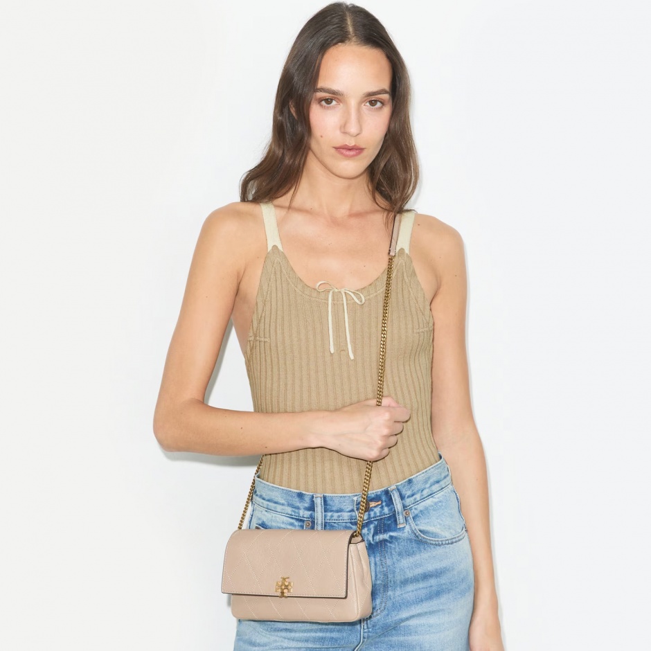 TORY BURCH Geantă damă bej Charlie - vezi 4