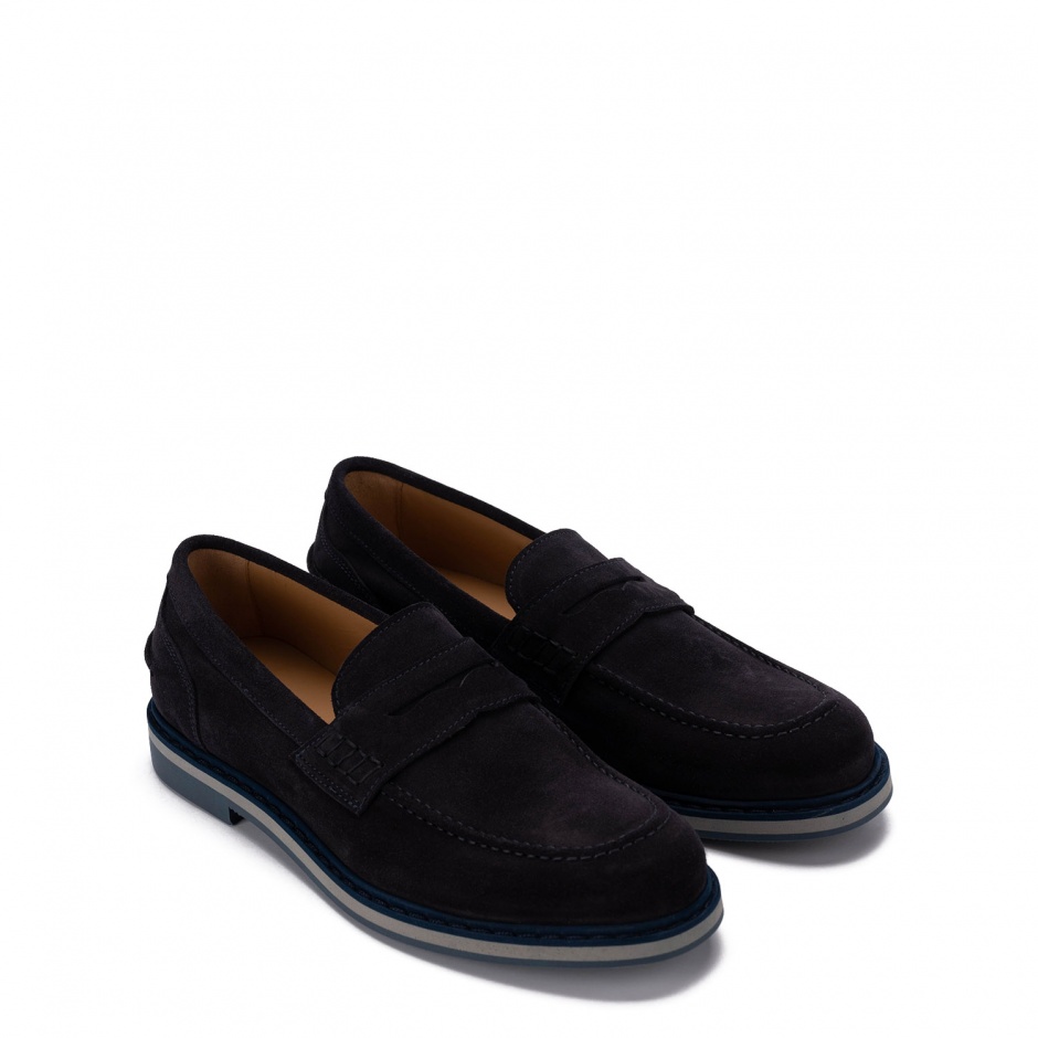 BALDININI Mocasini bărbați bleuamrin - vezi 2