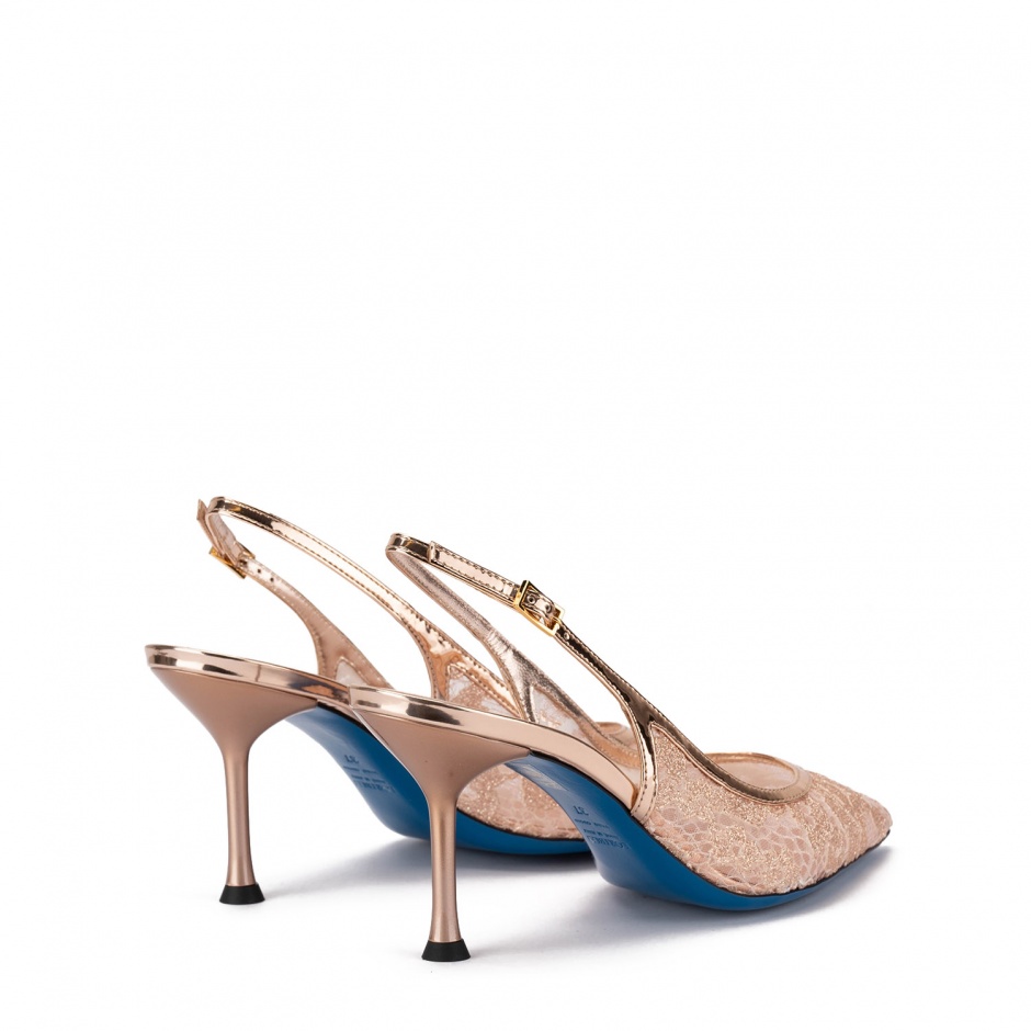 Loriblu Pantofi damă roz din dantelă - vezi 3