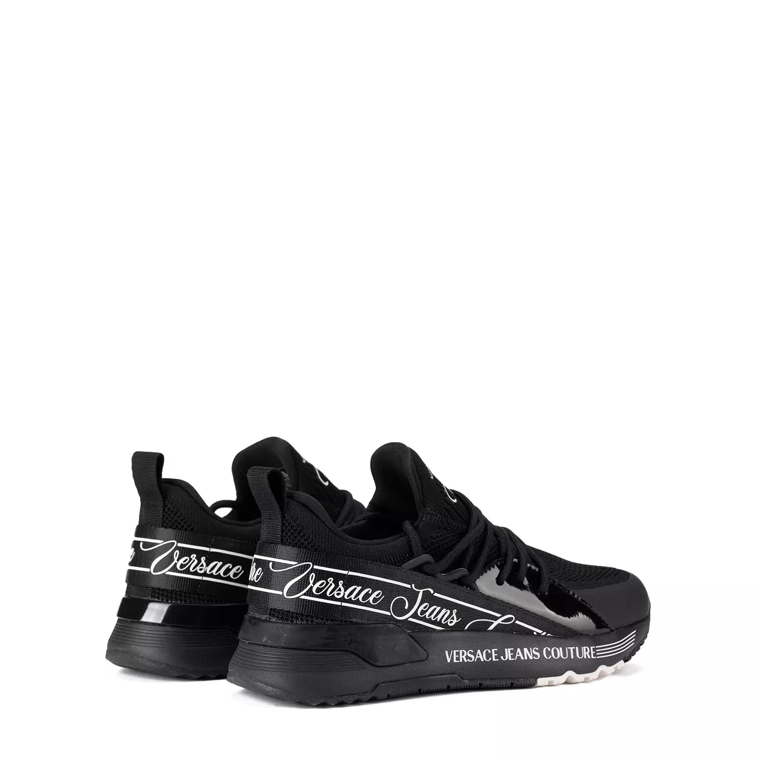 Adidași negri damă VERSACE JEANS - Pepina.ro