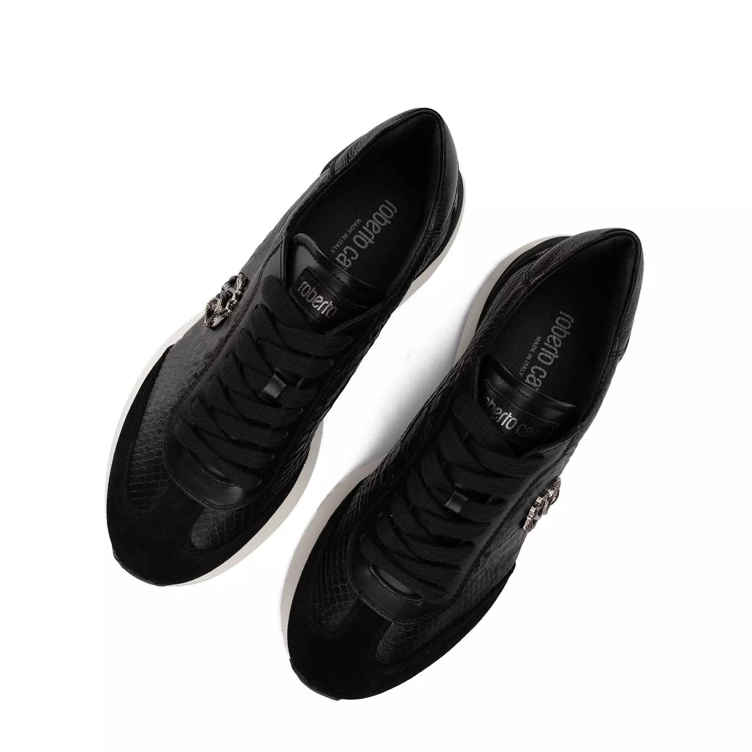 roberto cavalli 黒 レース 40 イタリア製 Pantofi sport bărbați negri Roberto Cavalli - Pepina.ro